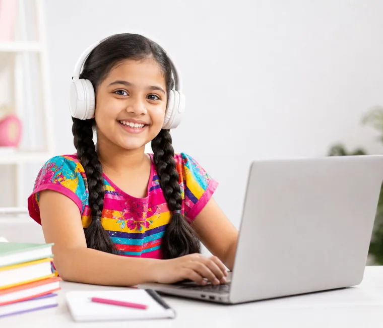 Children learning in a foundation class demo session